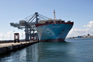 Det er ukendt, hvor meget Maersk Line skal betale for Hamburg Süd, hvis handlen går igennem. Det kommer der klarhed over i 2. kvartal. Foto: Charlotte de la Fuente