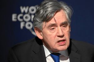 Storbritanniens fhv. premierminister Gordon Brown. Foto: WEF/Remy Steinegger