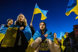 Den 24. februar er det et år siden, at Rusland indledte krigen mod Ukraine. Foto: Casper Dalhoff  