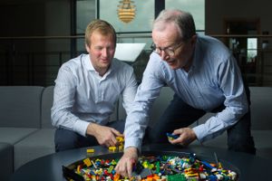 75 år tirsdag: Kjeld Kirk Kristiansen, der er bestyrelsesformand i familiepengetanken Kirkbi, er tredje Lego-generation.