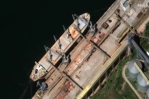 Mens Vesten diskuterer, hvordan man kan bryde russernes blokade i Sortehavet for at mindske risikoen for en global fødevarekrise, bruger russerne selv ruten til at sælge stjålen ukrainsk hvede.
