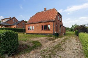 Huset på Stoensevej i Tranekær har et prisskilt på 150.000 kroner. Foto: Foto: Boligtilbolig.dk