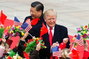 G20 burde ændre navn til G2, for i Buenos Aires er al opmærksomhed rettet mod præsidenterne Xi Jinping og Donald Trump. Foto: AP/Andy Wong