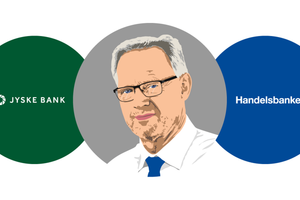 Jyske Banks topchef, Anders Dam, regner med, at 2022 bliver et af de bedste år nogensinde for banken.