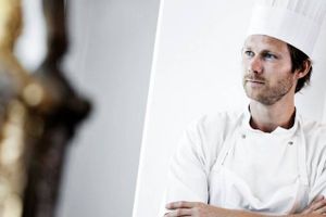 Køkkenchef på Restaurant Geranium, Rasmus Kofoed. Arkivfoto: Niels Hougaard