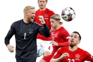 Alder, klub, landskampe, mål og meget mere om de 26 spillere, der skal spille for Danmark ved VM-slutrunden i Qatar.