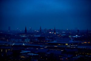 Udsigt over København. Fotograferet fra Copenhill, Amager Bakke. Foto: Jens Hartmann Schmidt 