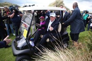 Den tidligere amerikanske præsidents skotske golf- og frilandsvirksomheder fik over 25 mio. kr. i kompensation fra den britiske regering i 2020.