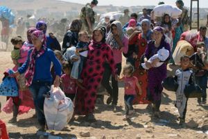 En del af de syriske flygtninge opfylder ikke de almindelige krav til flygtninge i Flygtningekonventionen, men ifølge Flygtningenævnet har de ret til ophold her i landet, fordi de flygter fra områder i Syrien med helt særlige sikkerhedsproblemer. Arkivfoto: AP