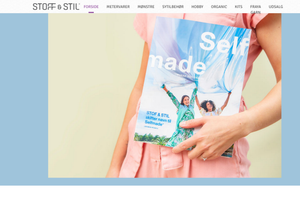 Stoff & Stil skifter navn til Selfmade i takt med at de forsøger at indtage det internationale marked. Foto: Screenshot fra stofogstil.dk