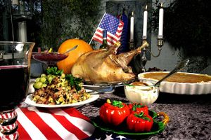 Kalkunen er på bordet til årets største begivenhed i millioner af amerikanske familier – Thanksgiving. Foto: Klaus Gottfredsen