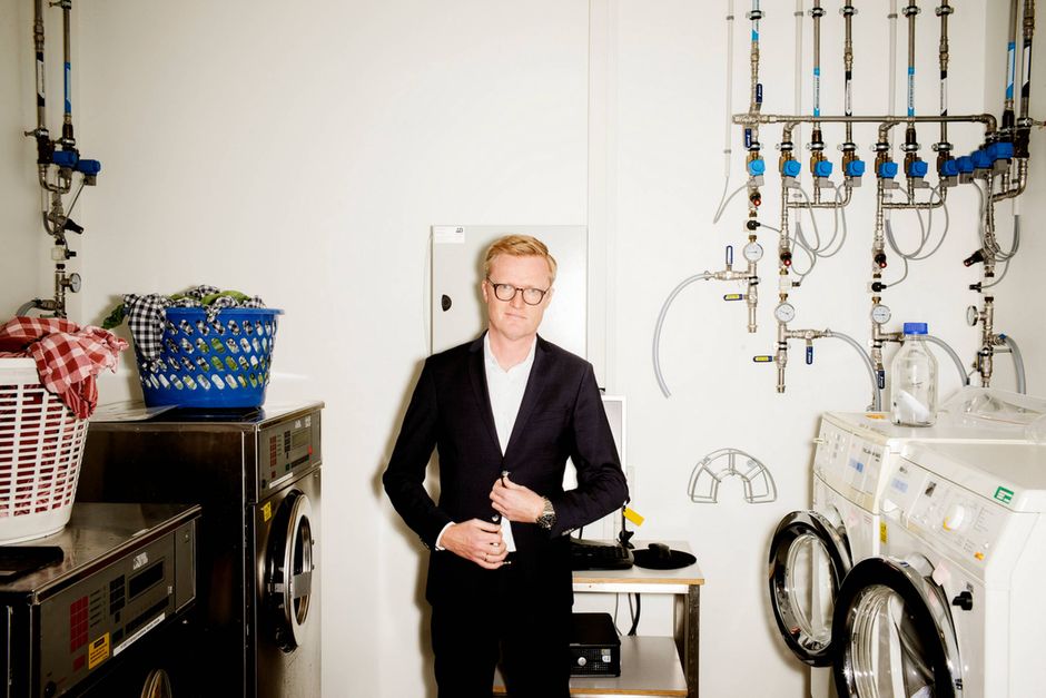Den ene af Novozymes' to uofficielle kronprinser, Anders Lund, styrer selskabets største område, vaskemidler. Foto: Carsten Snejbjerg