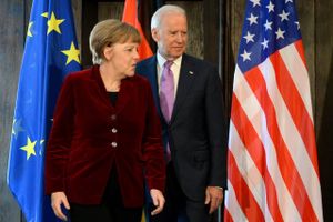 Angela Merkel og Joe Biden træder torsdag afskedsvalsen, men selv om klaveret igen spiller i dur, anes der også truende disharmonier i forholdet.