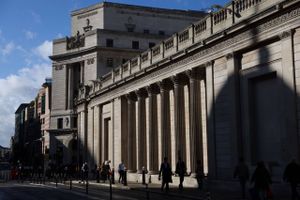 Bank of England. Foto: Bloomberg photo by Hollie Adams.