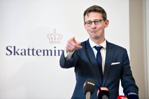 Karsten Lauritzen erklærer sig åben for en undersøgelse af det politiske ansvar i udbytteskattesagen. Foto: Lars Krabbe.