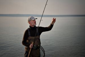 60 år mandag: Jacob Bregnballe, salgsdirektør i Akva Group, har gjort en karriere ud af at producere fisk i bassin. Men han kaster også selv snøren ud.