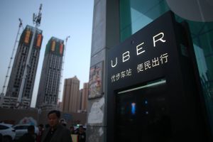 Uber har netop tabt en retssag i Danmark, men er også presset i Kina. Måske af samme årsag - firmaet har begået en strategisk fejl i sit forsøg på at underlægge sig verdensherredømmet hurtigst muligt. Foto: Imaginechina via AP Images