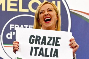Leder af Italiens Brødre, Giorgia Meloni, lover, at hun vil være premierminister for alle italienere.