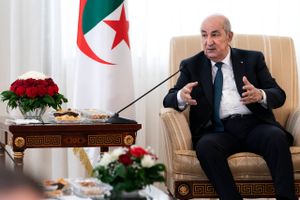 Algeriets præsident Abdelmadjid Tebboune. Foto: Jacquelyn Martin/AP/Ritzau Scanpix