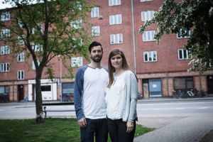 Efter lang tids søgen fandt Stina Lindberg Hansen og Daniel McAuley endelig en ejerlejlighed i februar i år.