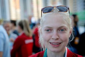 Tag med Danmarks yngste OL-deltager, Anna Emilie Møller, til hendes første pressemøde.