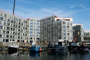 Der bygges stadig projektboliger i havneområdet i København. Foto: Ida Munch.
