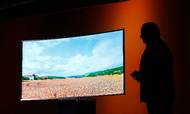 De nye tv-apparater har en opløsning, der er 16 gange så høj som de hd-tv, der står i mange danske hjem. Foto: AP/John Locher