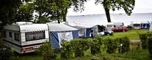 De danske campingpladser oplevede ikke en nær så stor aktivitetsnedgang som de store hoteller i byerne. Arkivfoto: Ditte Lysgaard Holm