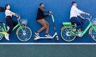 Lime begyndte som en deletjeneste med almindelige cykler, men skiftede hurtigt til eldrevne løbehjul. Nu er konceptet på vej til København. Foto: PR