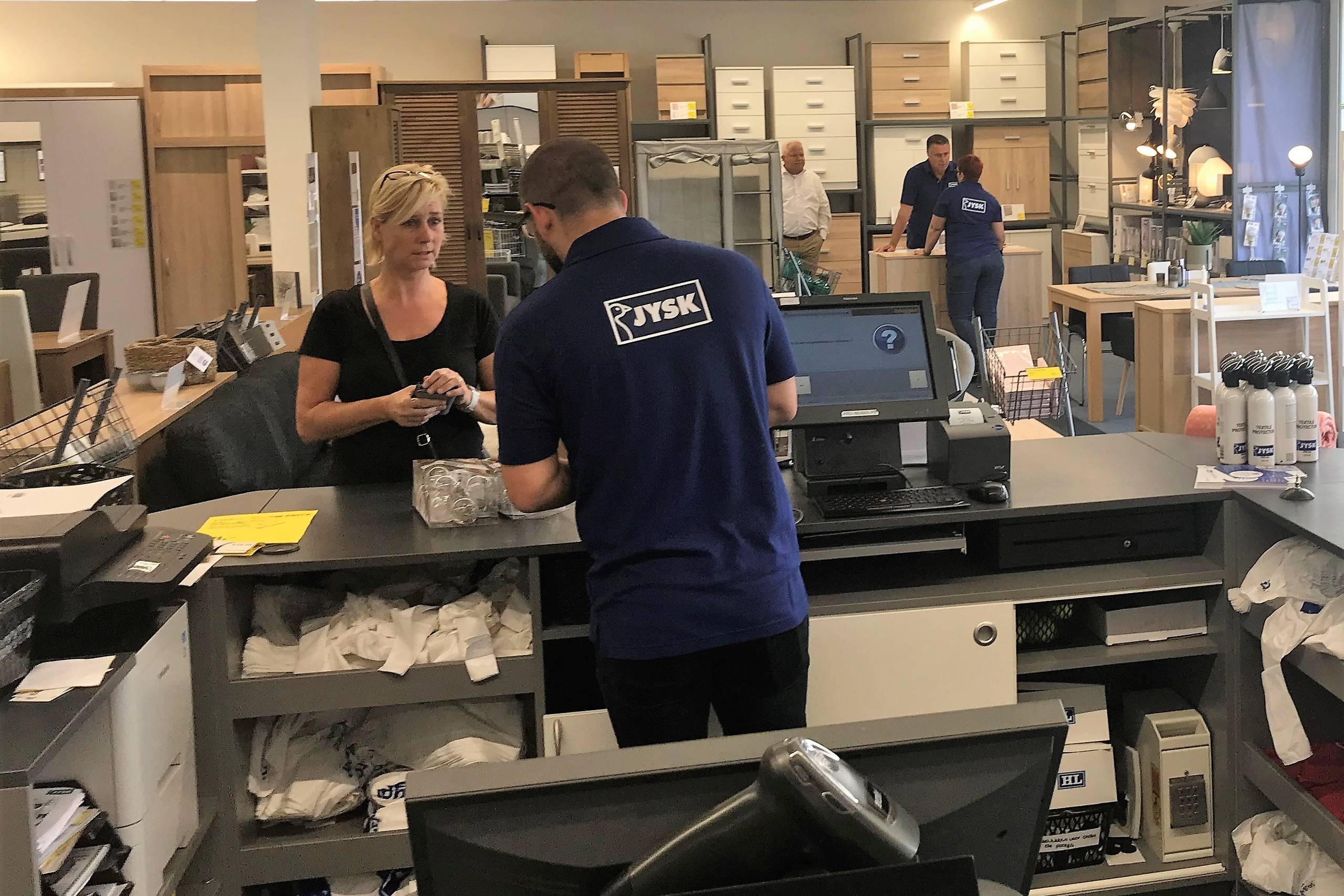 Jysk med nu 12 butikker i Belgien, der kom til som salgsland i fjor, har store ambtiioner for salget på det marked. Målet er at nå 80 butikker rundt om i Belgien. Foto: Jesper Olesen.