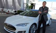 Elon Musk ved Tesla-fabrikken i Fremont. Foto: Maurizio Pesce/Wikimedia Commons.