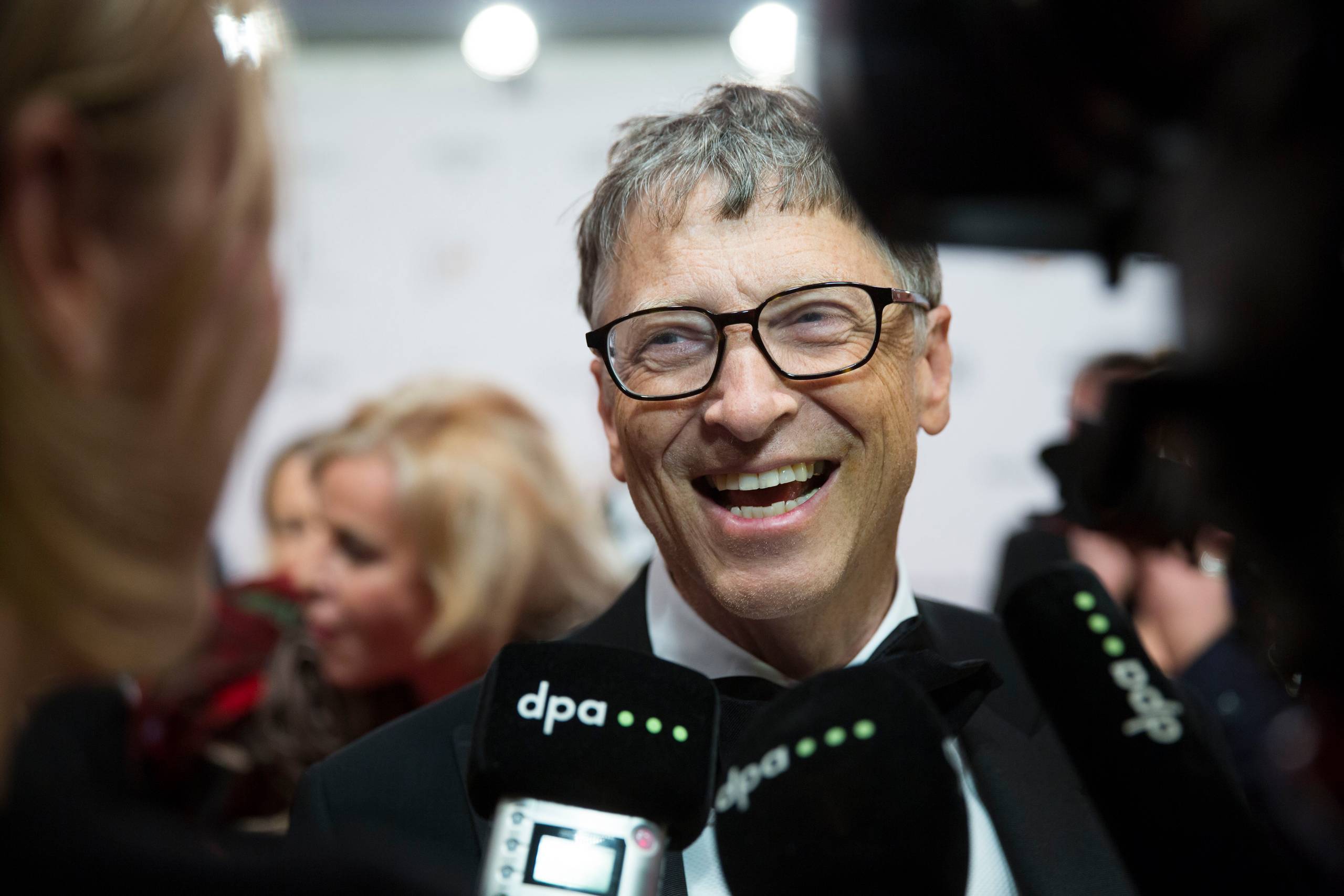 Bill Gates. AP Photo/Gero Breloer.