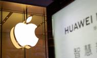 Apple er under pres i Kina fra lokale konkurrenter som Huawei. Men også landets vækstnedgang trykker regnskaberne. Foto: Imaginechina via AP Images