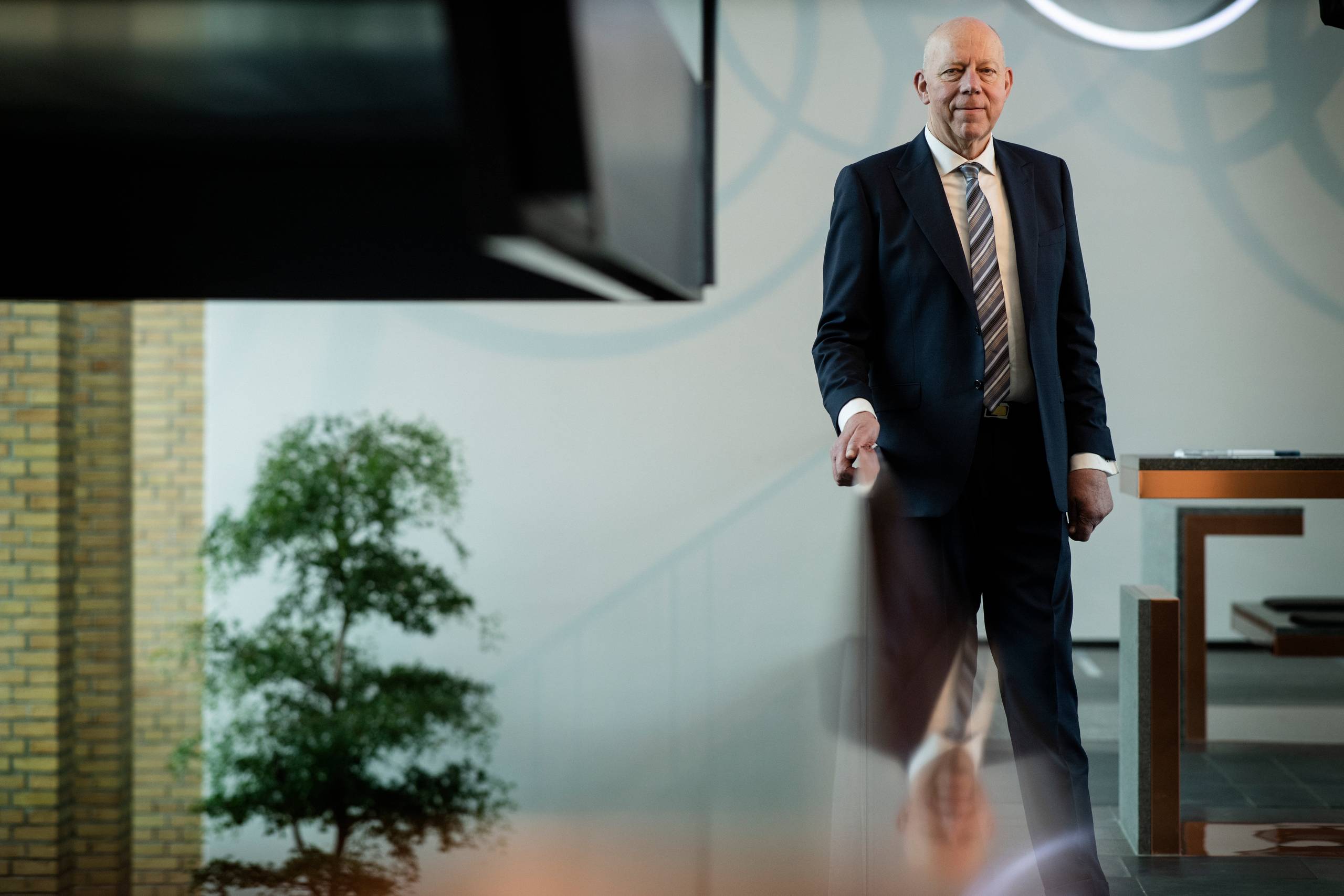 Portræt af Sydbanks bestyrelsesformand Torben Nielsen. Foto: Joachim Ladefoged