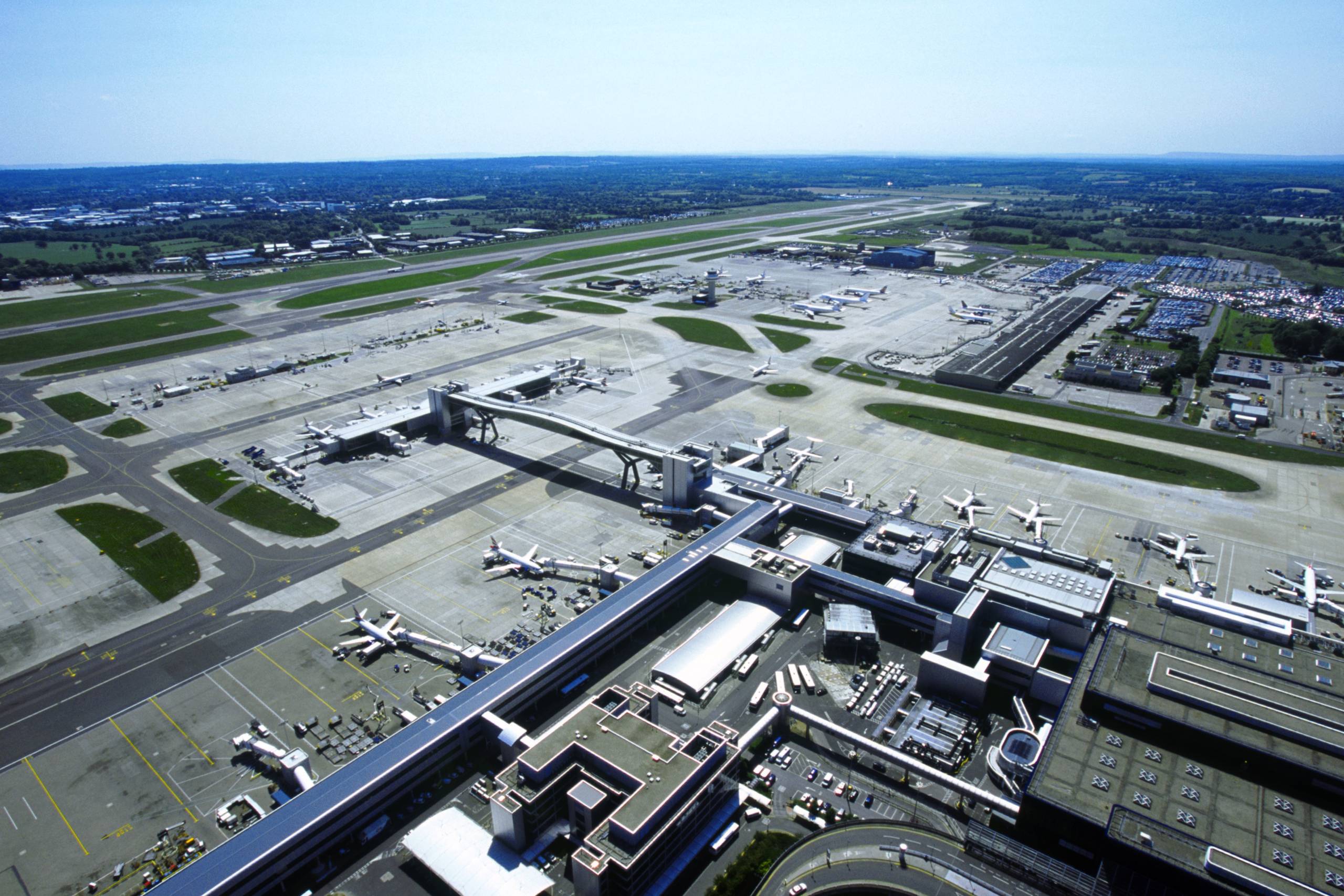 PR-foto: Gatwick Airport.
