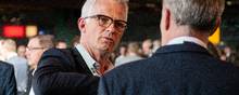 Mads Nipper er en af dem, der er kåret til at blive Årets Leder 2019. Her ses han til Dansk Industris topmøde i DR's koncerthus, hvor der var fokus på virksomhedernes rolle i at bremse klimaforandringerne. Foto: Gregers Tycho