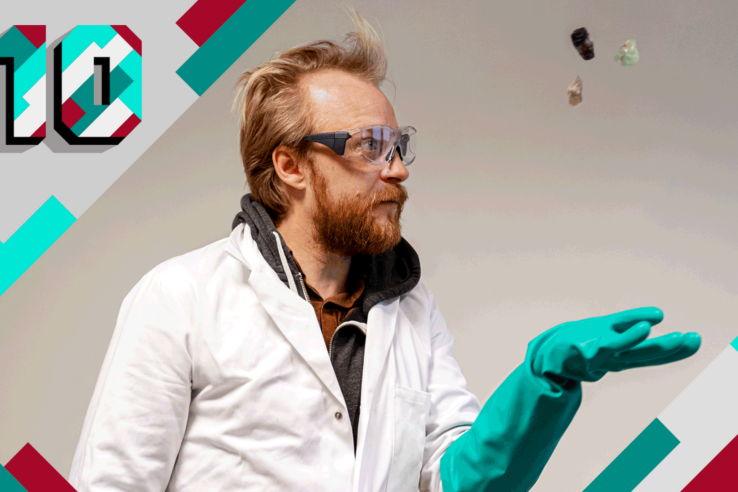 Medstifter og adm. direktør, Troels Schönfeldt (lyst hår) i Seaborg Technologies, som er en  iværksættervirksomhed på Nørrebro, der har opfundet en reaktorteknologi baseret på flydende salt, som resulterer i en uovertruffen sikkerhed, da denne type reaktor hverken kan nedsmelte eller eksplodere. Foto: Stine Bidstrup
