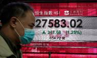 Konsekvenserne af virusepidemien i Kina er begyndt at dukke op i de økonomiske nøgletal. Foto: AP/Kin Cheung