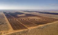 Solcelleparken Prospero ligger i Texas og er en af USA’s største. Foto: PR