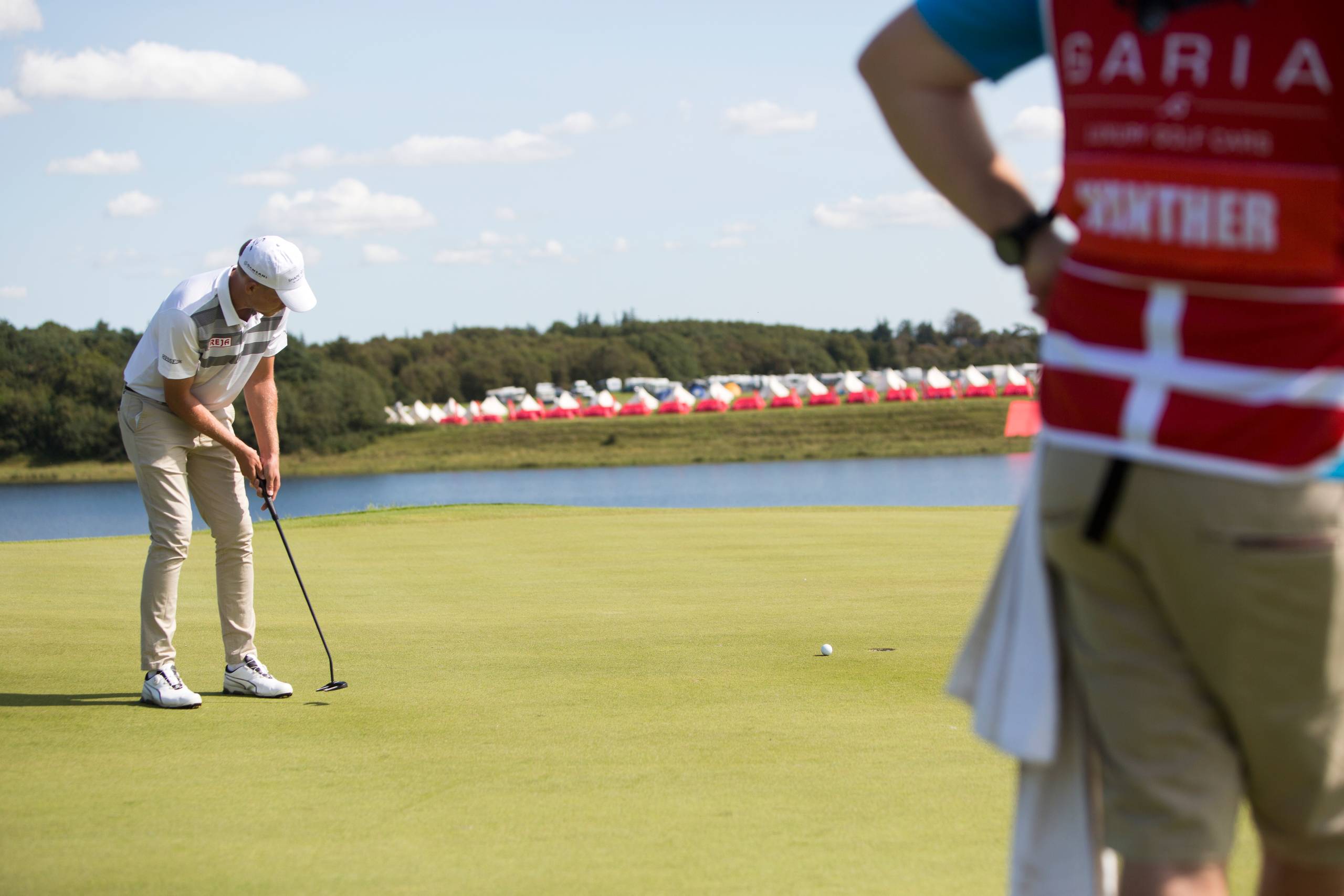 Det nordjyske feriecenter HimmerLand har bl.a. tre golfbaner og er kendt for turneringen Made in Denmark. Arkivfoto: Andreas Haubjerg.   