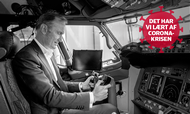 Niels Smedegaard, bestyrelsesformand i flyselskabet Norwegian, mener coronakrisen vil stille nye krav til erhvervsledere, bl.a. fordi vi har opdaget, at hjemmearbejde er effektivt. Foto: Stine Bidstrup.