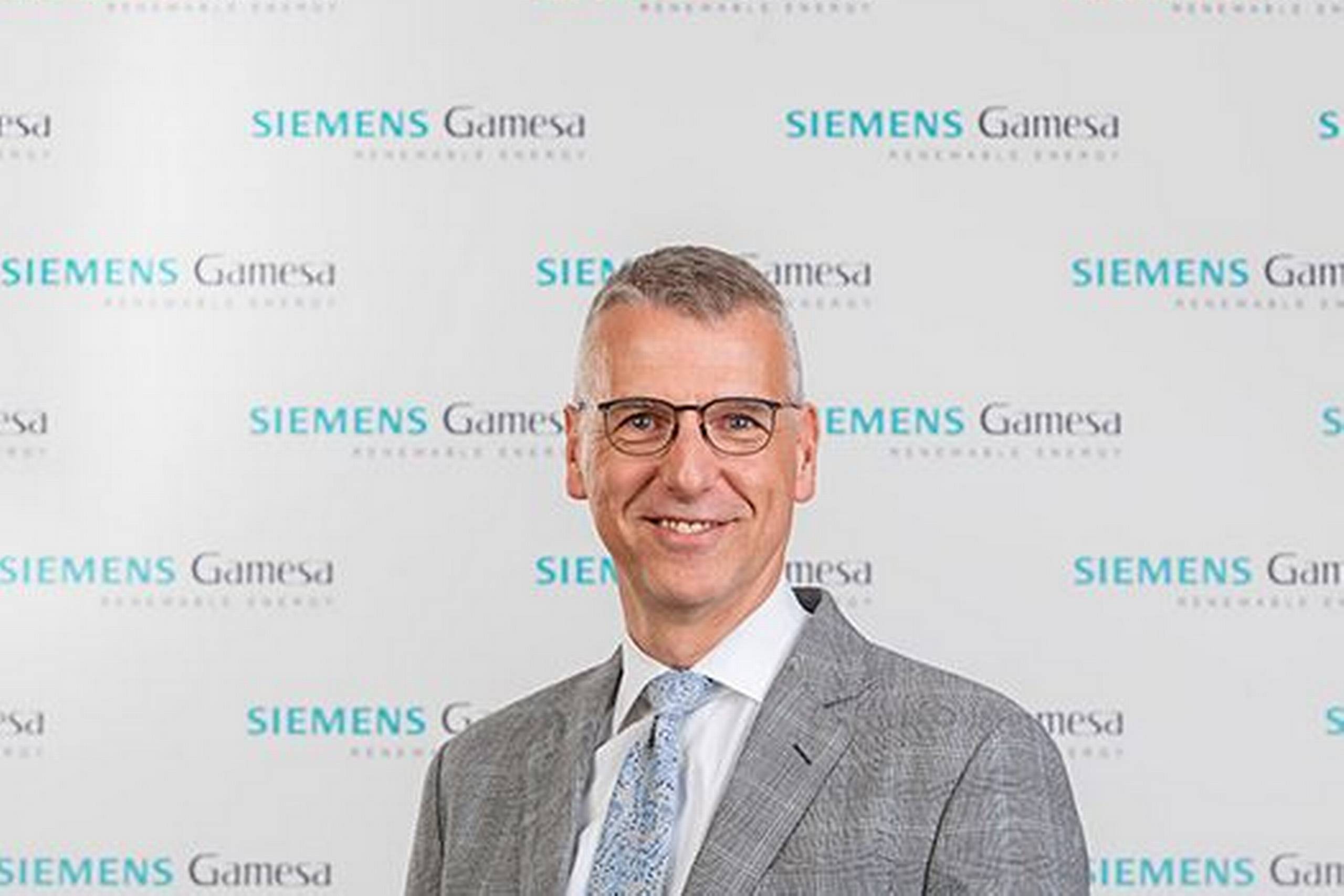 Andreas Nauen, topchef i Siemens Gamesa. Foto: PR/Siemens Gamesa