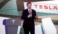 Teslas topchef Elon Musk er blevet en af verdens rigeste mænd på grund af det seneste års kursstigninger i elbilselskabets aktie. Foto: Reuters.