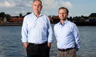 Morten Ebbesen, der her ses til venstre, blev milliardær, da han i fjor solgte majoriteten af Siteimprove til kapitalfonden Nordic Capital. Foto: Gregers Tycho