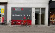 Antallet af udbudte butikslokaler i København slår rekord.  Foto: Peter Hove Olesen