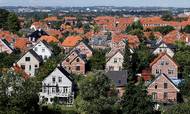 Selv om priserne er steget markant det seneste år, er boligbyrden langtfra rekordniveauet. Foto: Jens Dresling