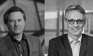 Peter Mogensen, direktør i Kraka og Anders Dons, nordisk CEO i Deloitte,