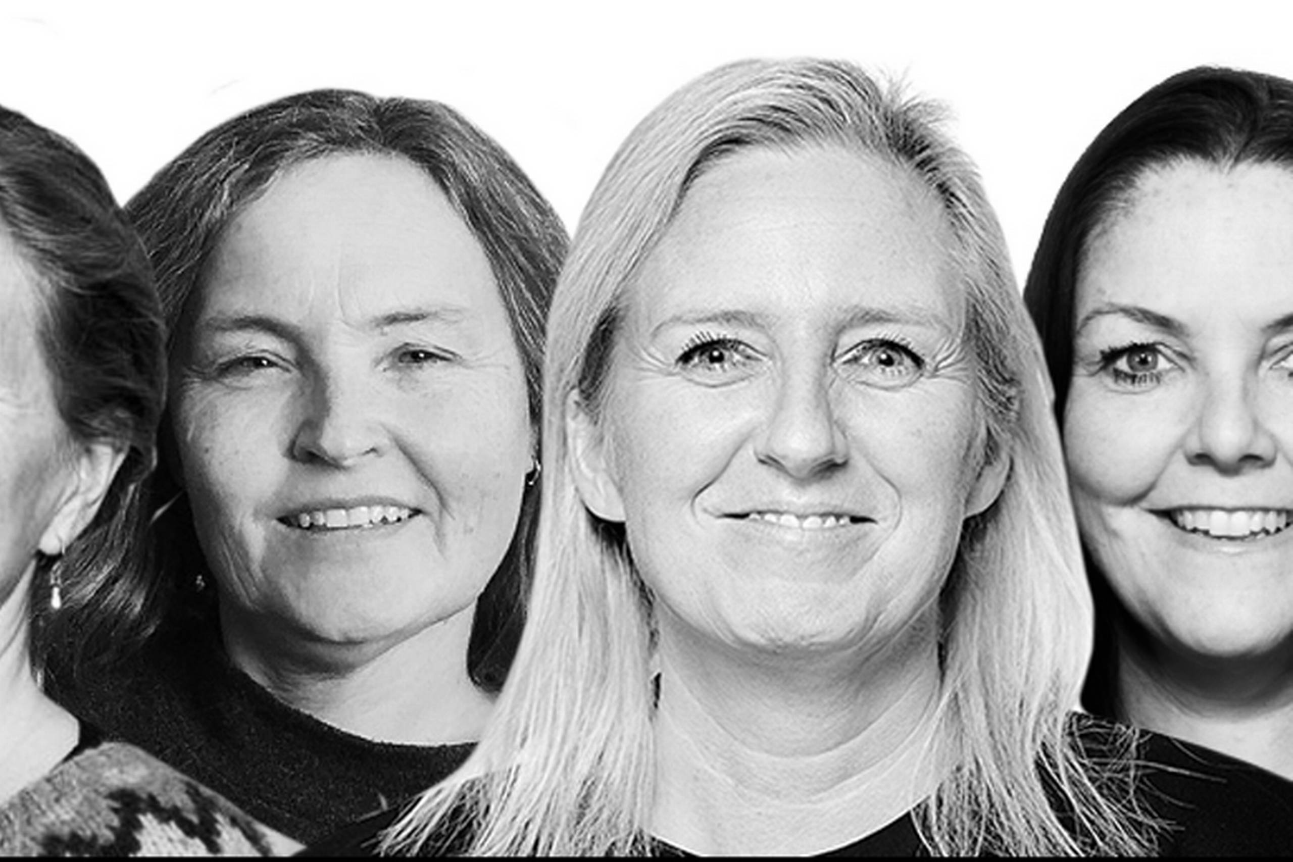 Birgitte Woge Nielsen, koordinator, VIA Studentervæksthus, Astrid Lykke Drachmann, proceskonsulent, VIA Studentervæksthus, Rikke Petersen, innovationskonsulent, UCN Innovation, og Anni Stavnskær, chefkonsulent, UCN Innovation