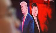 Præsidenterne Donald Trumog Xi Jinping står med deres handelskrig som symbolerne på den tredelingen af verdensøkonomien, der i stigende grad manifesterer sig. Foto: AP/Ahn Young-joon