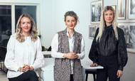 Female Invest er stiftet af tre iværksættere. Fra venstre: Camilla Falkenberg, Emma Bitz og Anna-Sophie Hartvigsen. Foto: Rune Lundø
